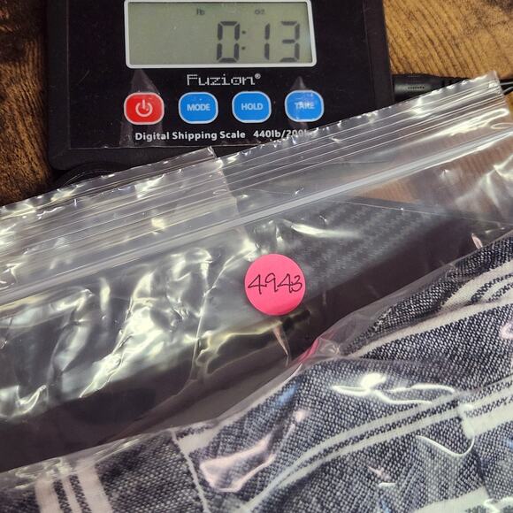 Gap Striped Blue/Cream Linen Blend Pullon Pants Women’s SZ LG Beachy Breathable - Picture 13 of 13